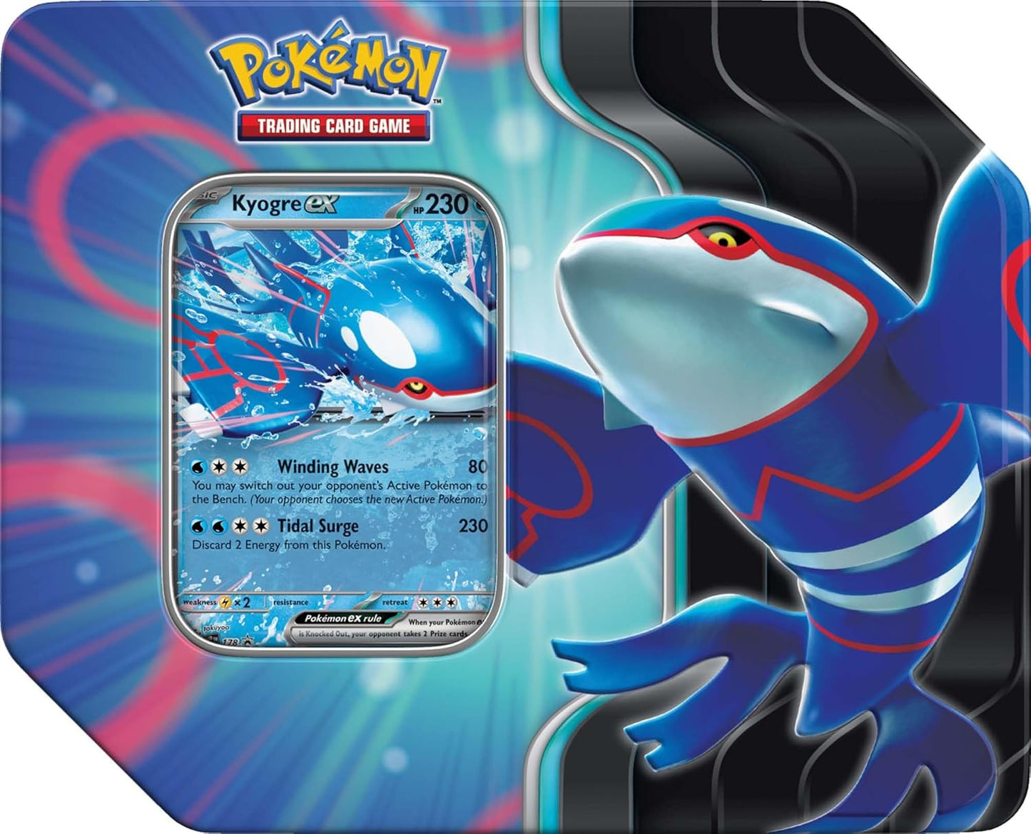 Pokemon TCG: Lata Azure Legends - 5 Paquetes (Lata aleatoria)
