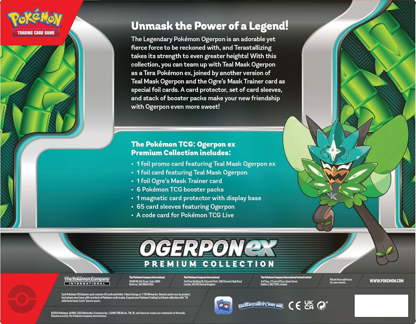 Pokémon Ogerpon ex Premium Collection