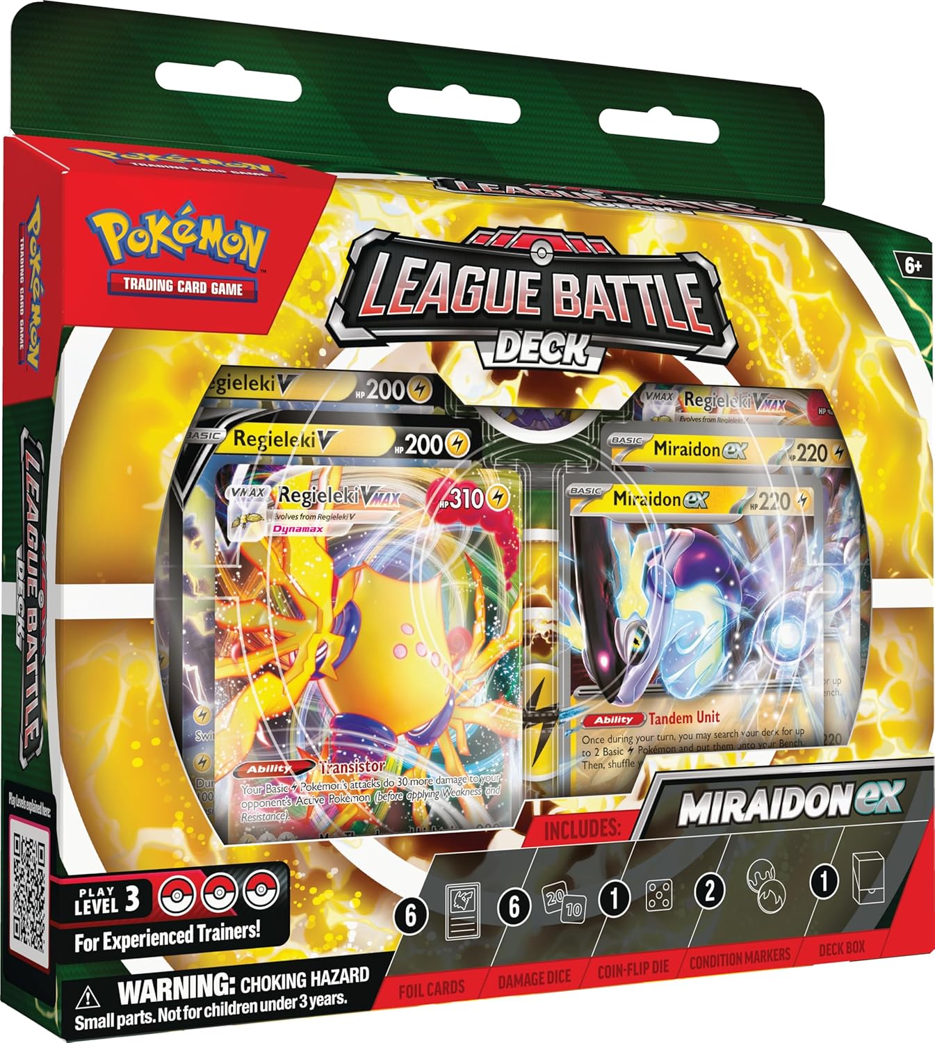 Pokémon TCG: Miraidon ex League Battle Deck EN
