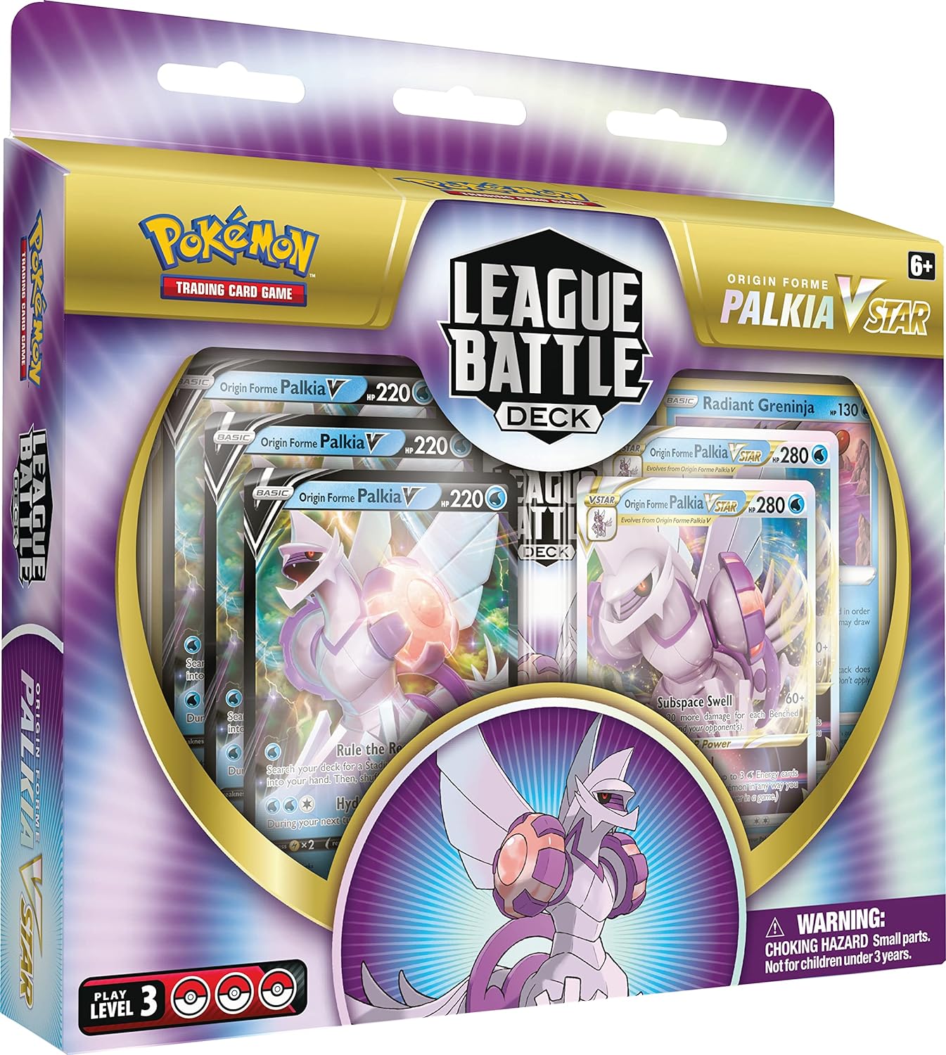 Pokémon TCG: Origin Forme Palkia VSTAR League - Baraja de Batalla