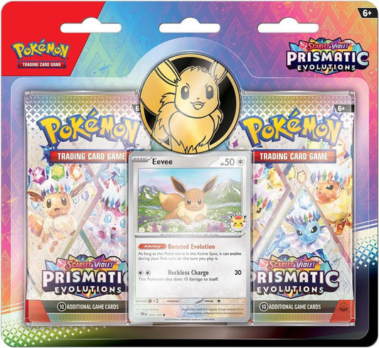 Pokémon TCG: Scarlet y Violet: Evoluciones prismáticas, blíster de dos sobres