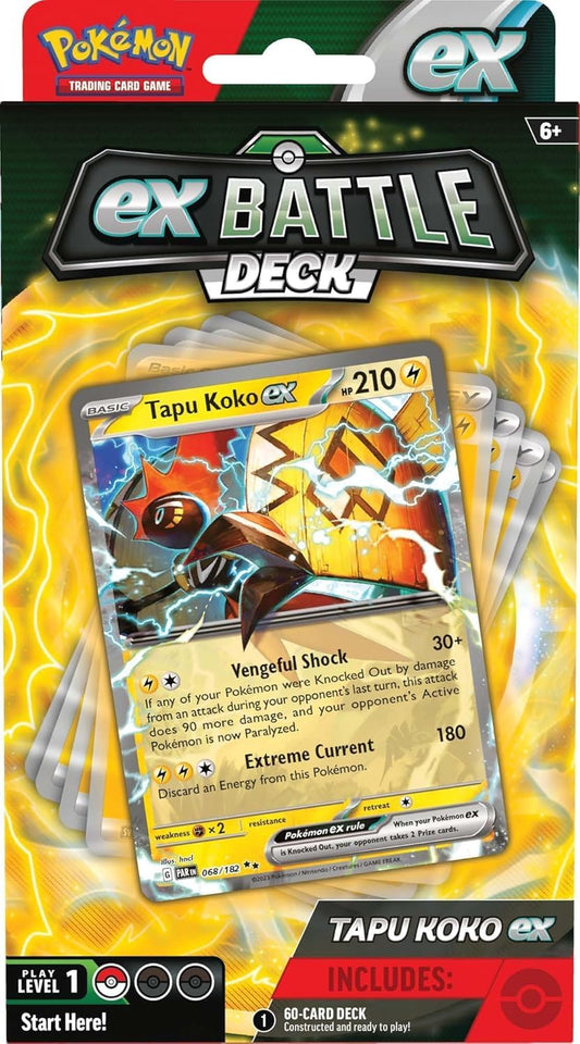 Pokémon TCG Tapu Koko ex/Iron Leaves ex Battle Deck