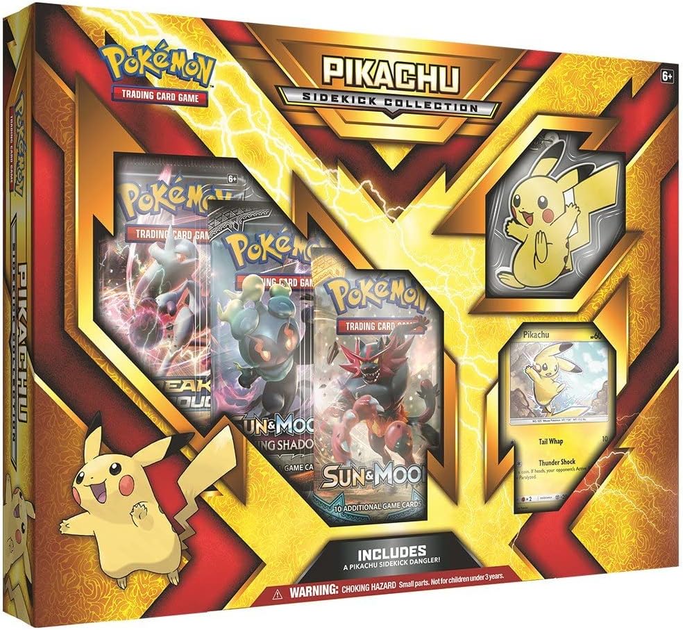 Pokemon Pikachu Sidekick Collection Tarjetas de Comercio