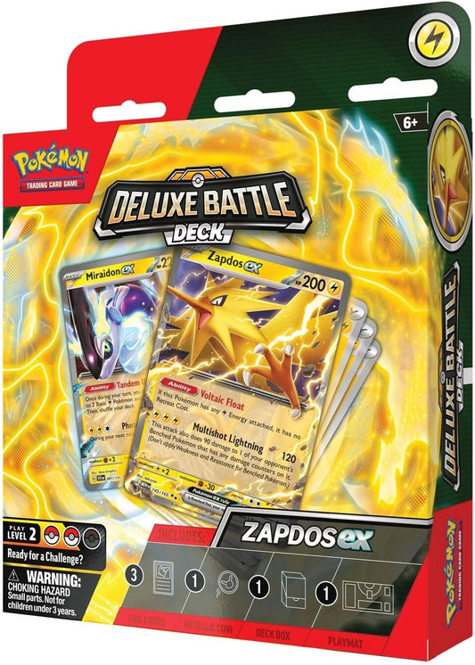 Pokemon TCG: Ninetales ex/Zapdos ex Deluxe Battle Deck