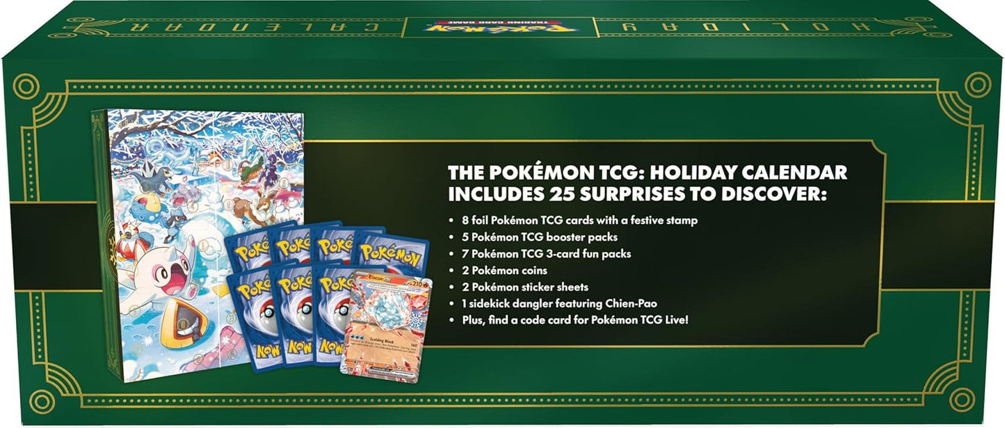 Pokémon TCG Holiday 2024 Calendar