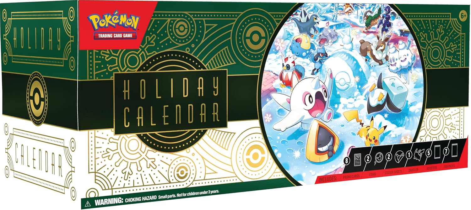 Pokémon TCG Holiday 2024 Calendar