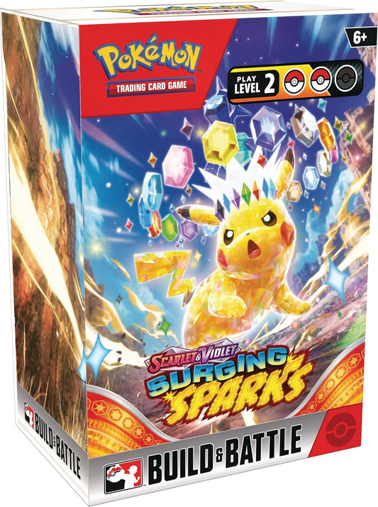 Pokémon TCG: Scarlet & Violet-Surging Sparks Build & Battle Box