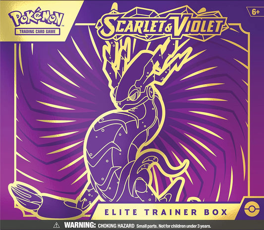 Pokémon Scarlet & Violet Elite Trainer Box EN - MIRAIDON