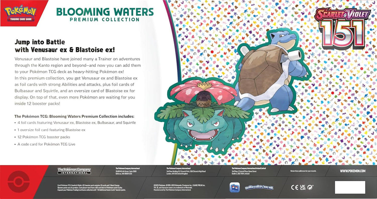 Pokémon TCG: Blooming Waters 151 Premium Collection