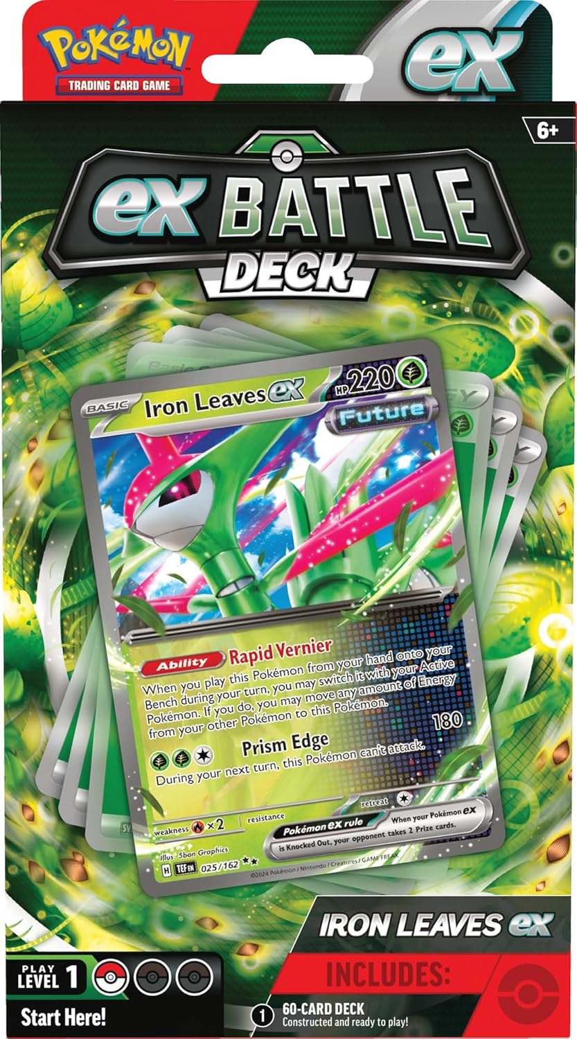 Pokémon TCG Tapu Koko ex/Iron Leaves ex Battle Deck
