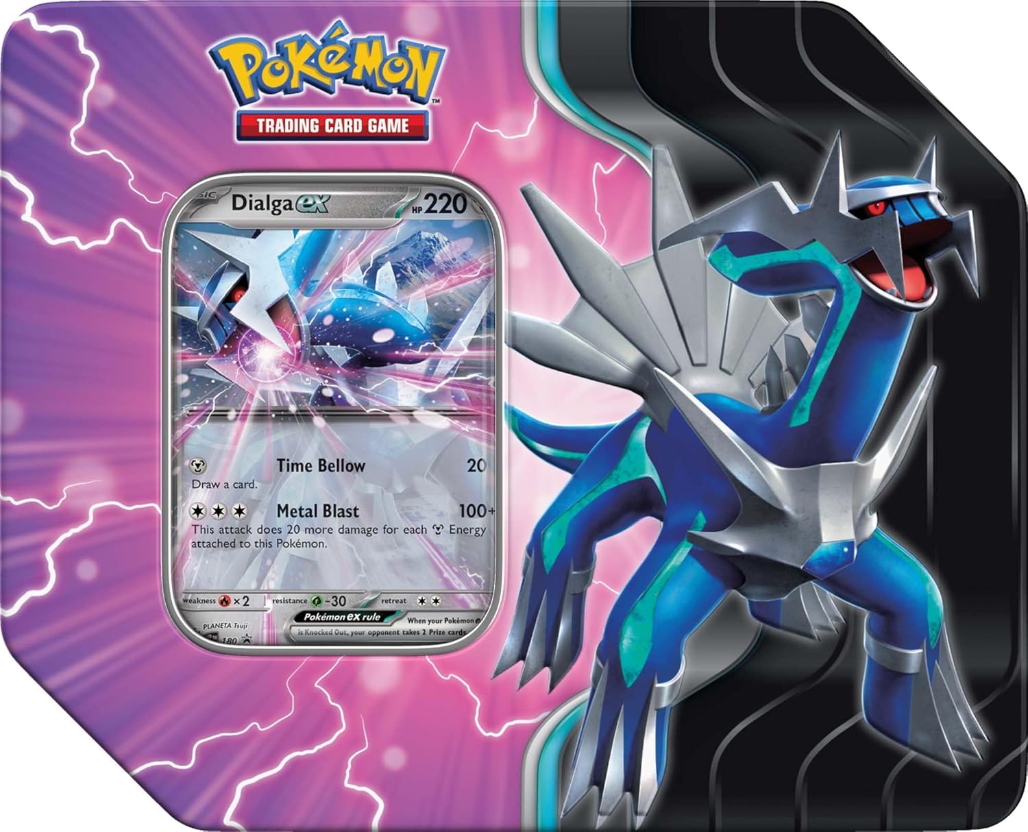 Pokemon TCG: Lata Azure Legends - 5 Paquetes (Lata aleatoria)