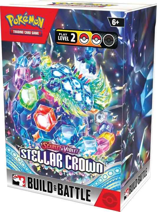 Pokémon TCG Scarlet & Violet 7 Stellar Crown Build & Battle Box