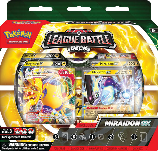 Pokémon TCG: Miraidon ex League Battle Deck EN