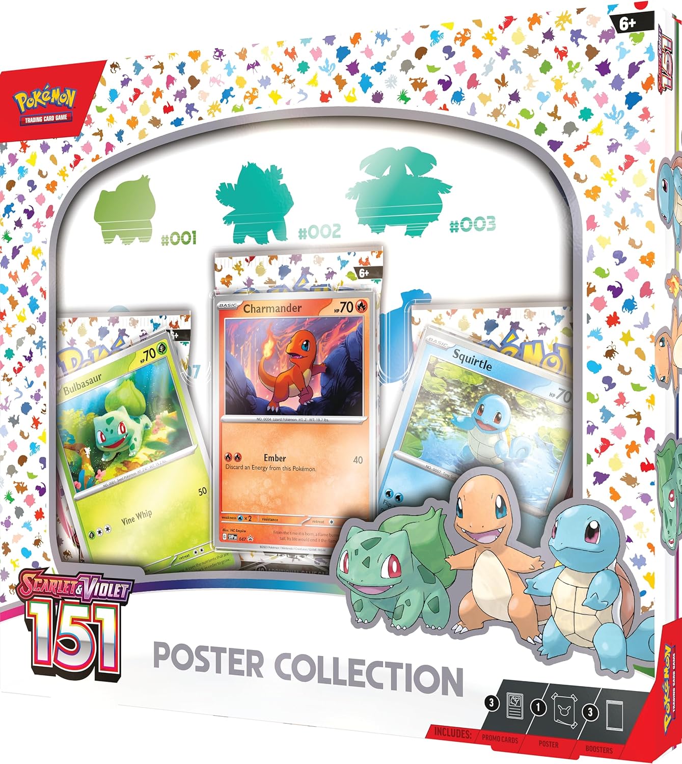 Pokémon TCG: Scarlet & Violet - 151 - Poster Colección EN