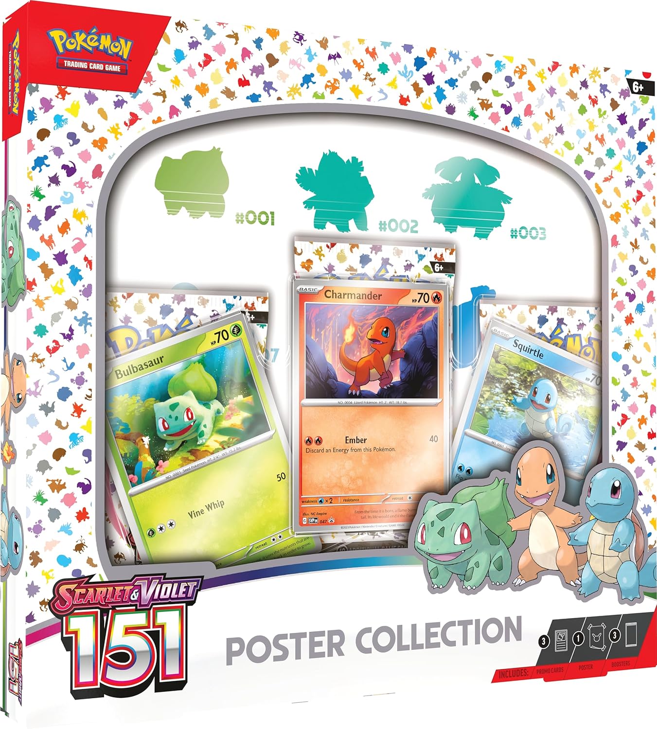 Pokémon TCG: Scarlet & Violet - 151 - Poster Colección EN