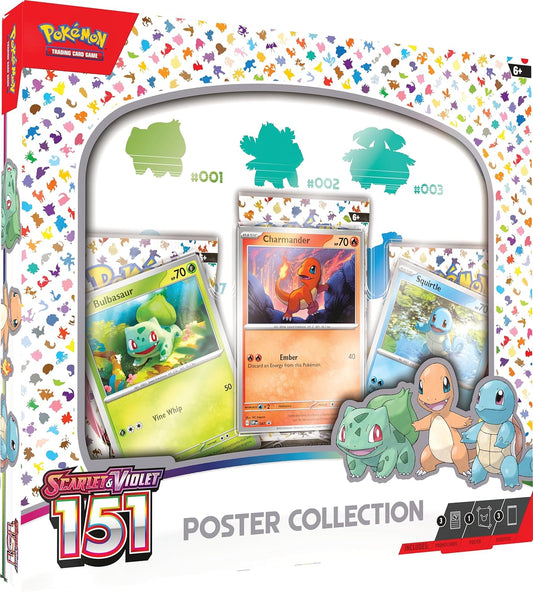 Pokémon TCG: Scarlet & Violet - 151 - Poster Colección EN