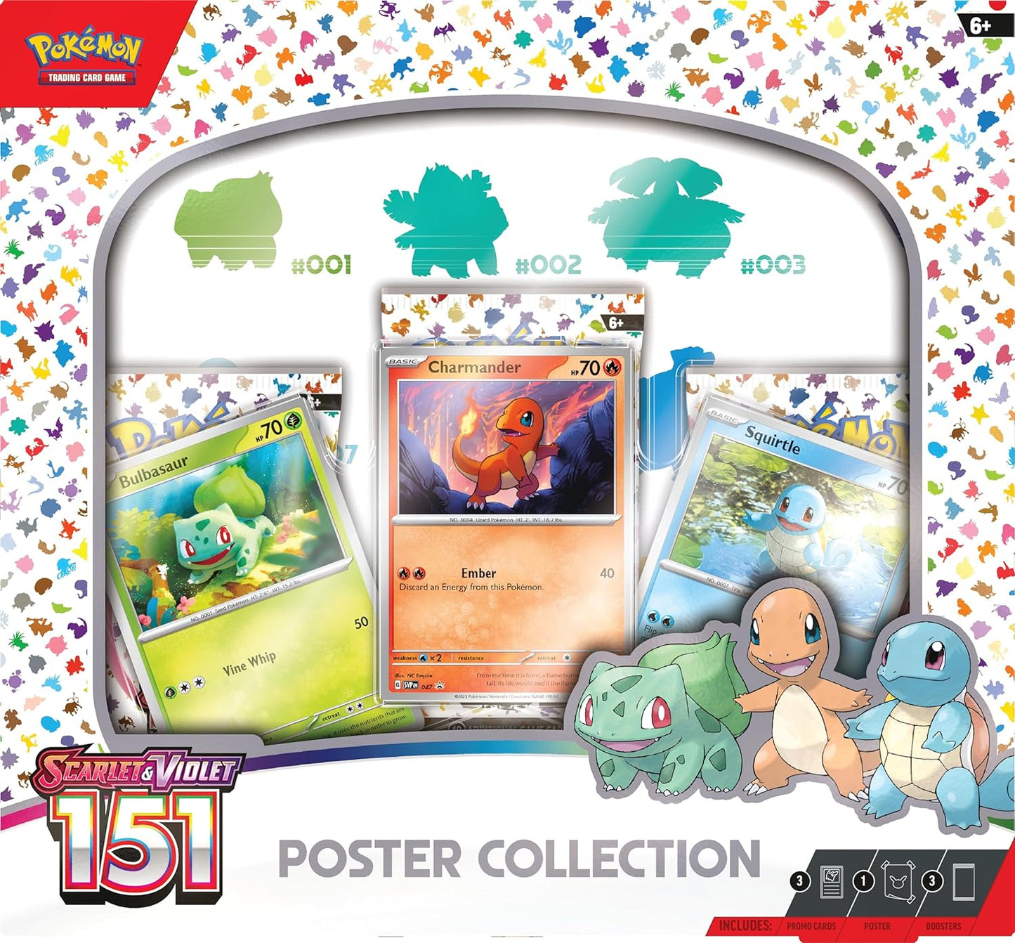 Pokémon TCG: Scarlet & Violet - 151 - Poster Colección EN